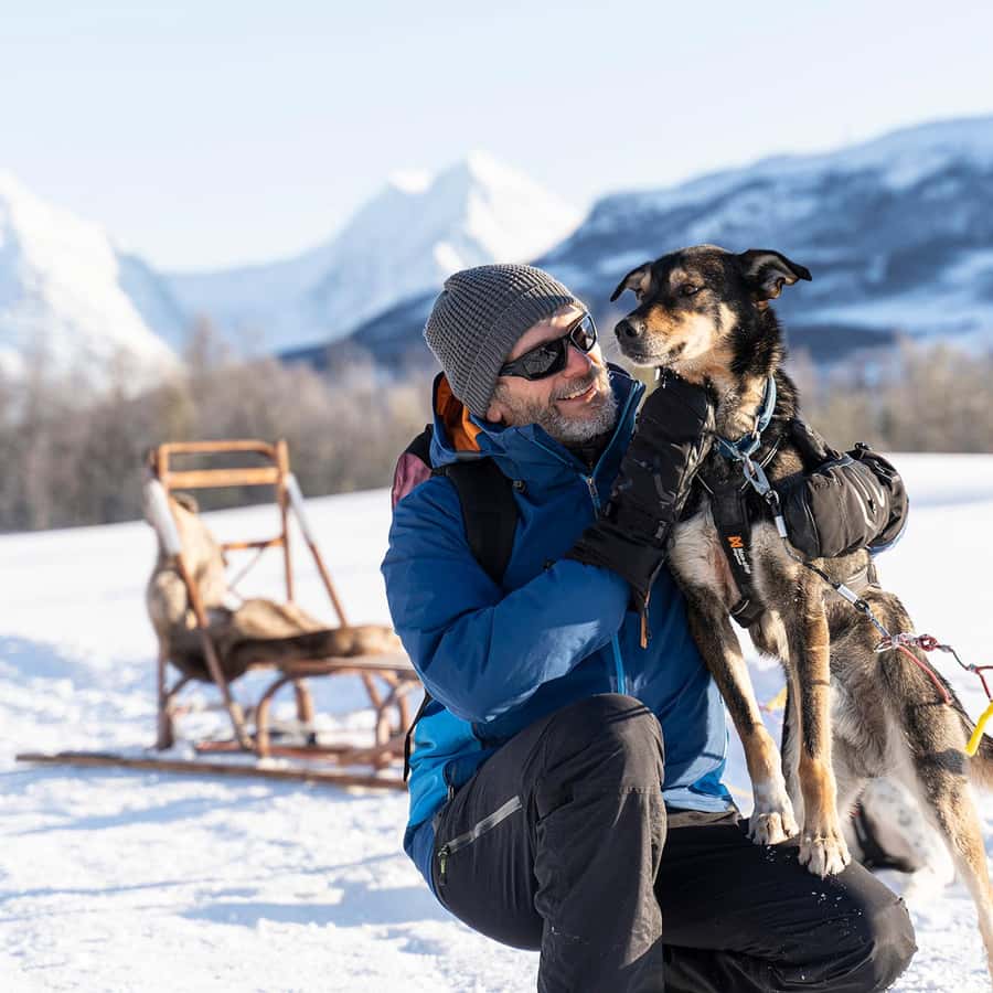 From Tromsø Husky Experience with Self Drive Dog Sled Ride
