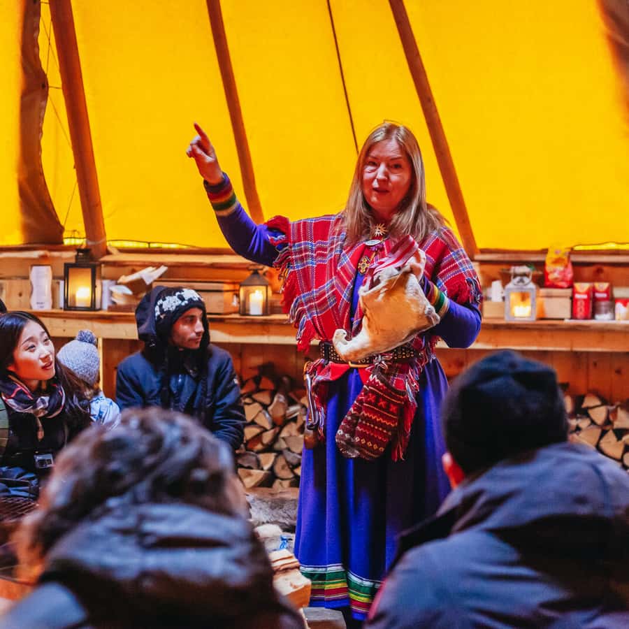 Tromsø Reindeer Sledding & Feeding with a Sami Guide
