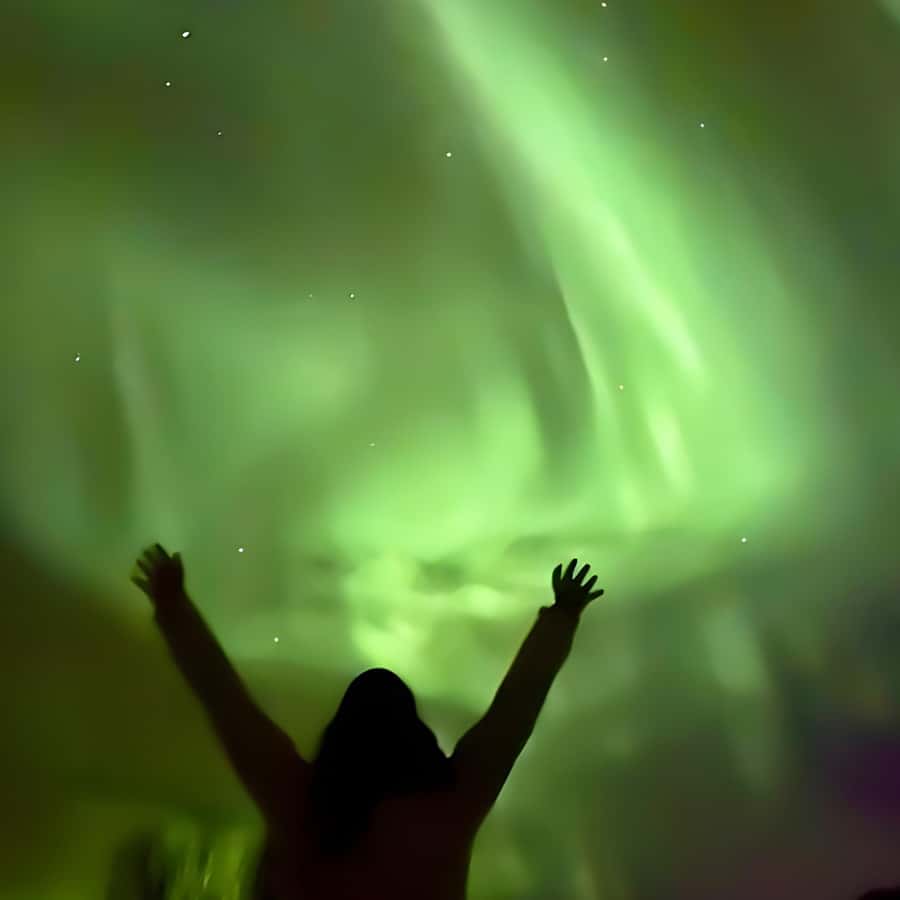 Tromsø Northern Lights Bus Tour with Free Photography